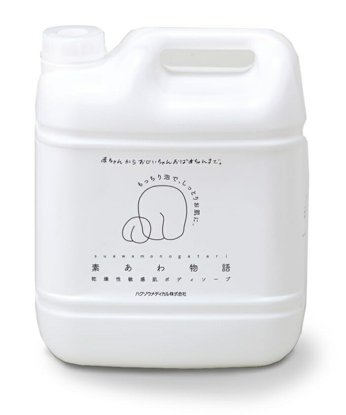 ハクゾウメディカル 素あわ物語 3.8L つめかえ用 (医薬部外品) 3002013 (2166073)