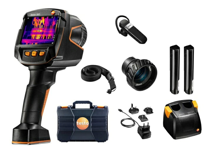 テストー testo 883 赤外線サーモグラフィ 望遠水晶体書き割り 0563 8834 0563 8834