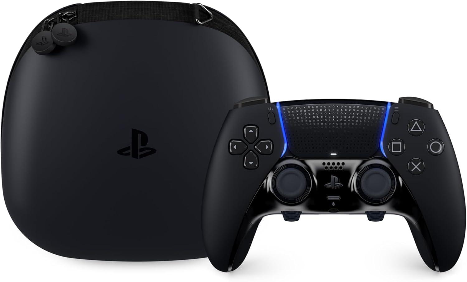 【在庫限即納】SONY ソニー 【純正品】DualSense Edge ワイヤレスコントローラー ミッドナイト ブラック(CFI-ZCP1J01)