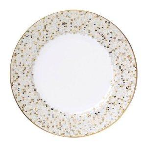 NIKKO ニッコー 27.5糎一皿 Spangles White 12471-1027 (1589713)