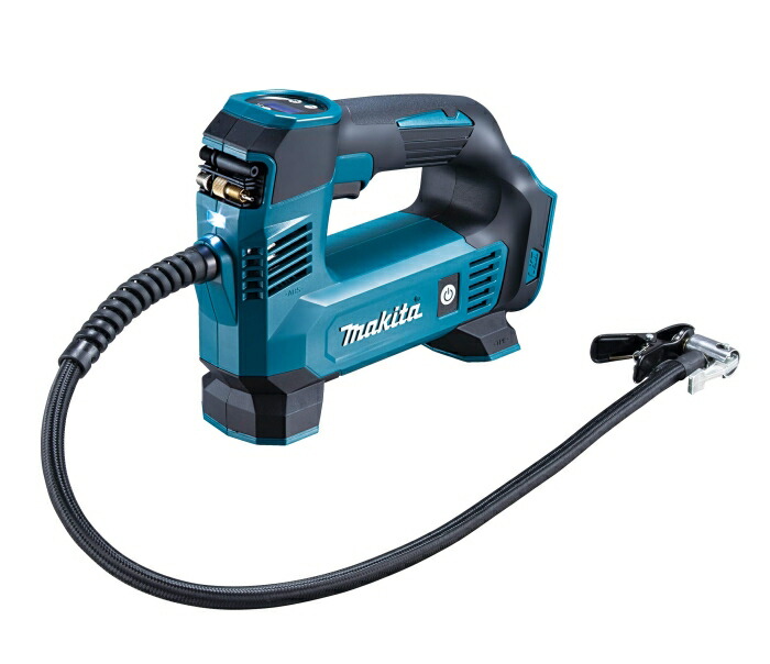 【店卸し資産限即納】MAKITA マキタ マキタ(Makita) 申し受ける式空気の状態入れ18V 米英仏弁膜＆どんぶり鉢釣り浮き輪弁膜付 バッテリ申し受ける器別売 MP180DZ 青色