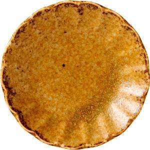 MINORUTOKI みのる陶器 【KOMAI(コマイ)】 80菊豆皿 ブラウンマスタード[日本製 美濃焼 食器 皿] (a10024965583046844)【入数:40】｜ECJOY！店