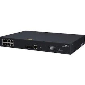 NEC 日本電気 QX-S4108GT-2G-PW 1Gx8p SFPx2p 度合い2賢しいPoE+取り替えっこ(B02014-04105)