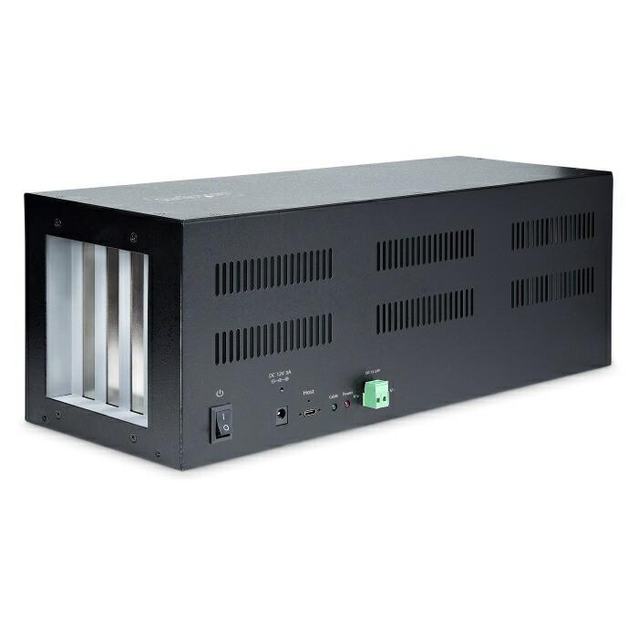 STARTECH.COM PCI Express取りひろげるボックス席/PCIe x2 USB-C - 4拡張スロット PCIe x1(4PCIE-PCIE-ENCLOSURE)
