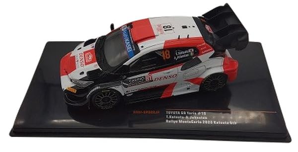Sonic International ixo イクソ 1/43スケール トヨタ GRヤリス 23モンテカルロ 6位 ♯18 T. 勝田/A. ジョンストン RAMSP002JP (1906847)