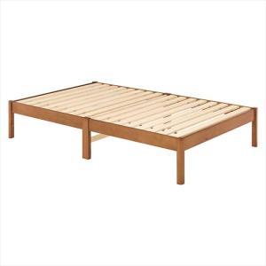HAGIHARA 萩原 精神的な統合飾り気の無い マットレス付セミダブルベッド(点火装置赤銅色) MB-5149SD-LBR3302 ※北海道、沖縄、離島送りとどける不可