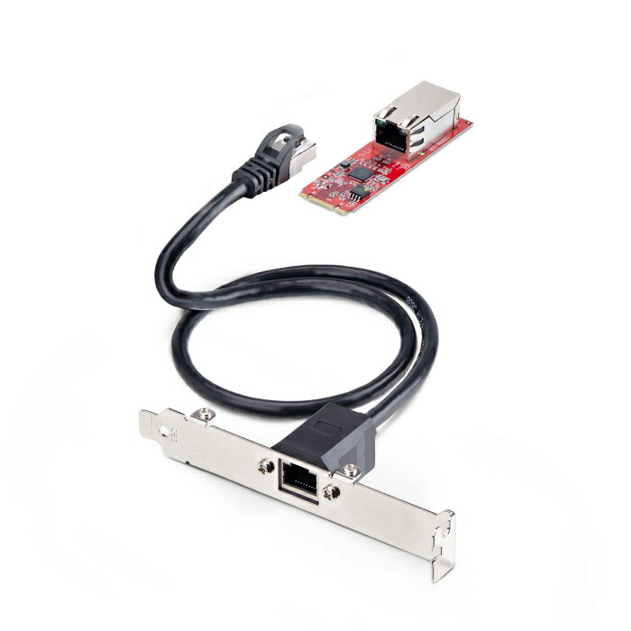 STARTECH.COM ネットワークアダプターカード/1界面/M.2 2280 B+M Key/2.5G(MR12GI-NETWORK-CARD)