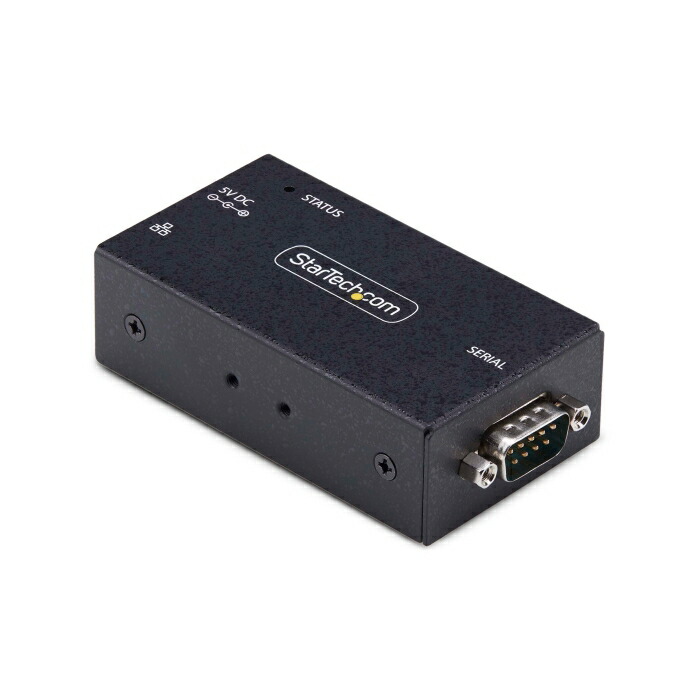 STARTECH.COM シリアルイーサネットコンバーター/1界面 RS232C/各種os相応う(I13-SERIAL-ETHERNET)