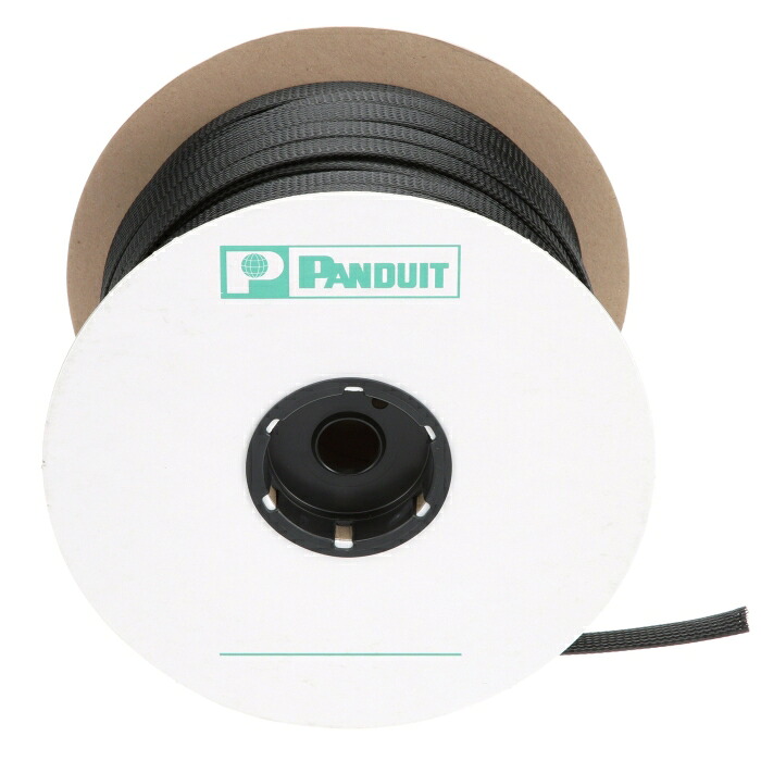 パンドウイットコーポレーション PANDUIT ネットチュ-ブ 難燃性タイプ 黒 最大束線外径φ31.8×長さ152.4m (SE75PFRDR0 6260)|ECJOY!店
