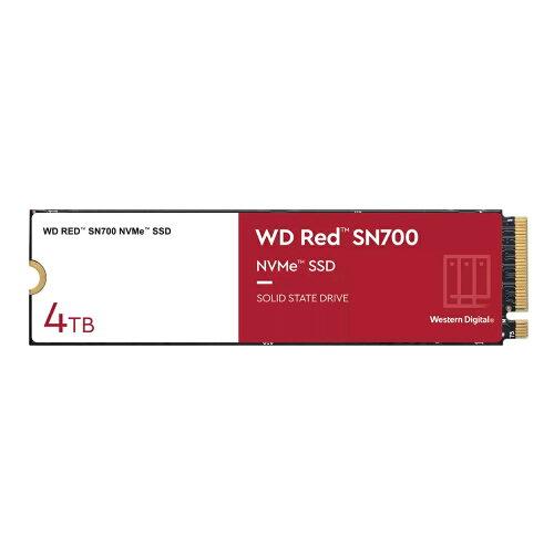 WESTERN DIGITAL WD Red SN700 NVMe SSD 4TB(WDS400T1R0C)｜ECJOY！店