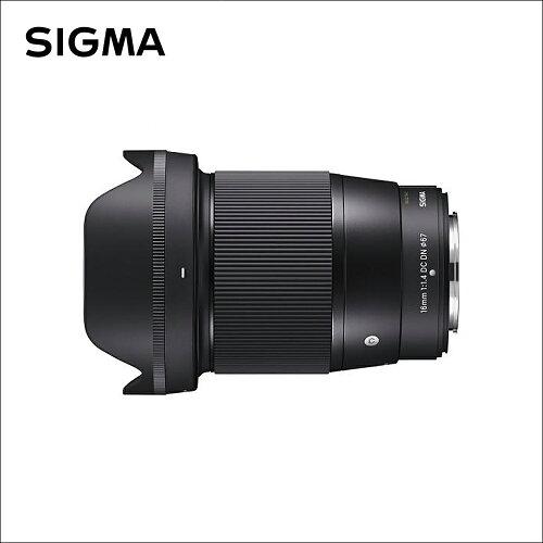 SIGMA シグマ 16/1.4DC DN現代的Xマウント