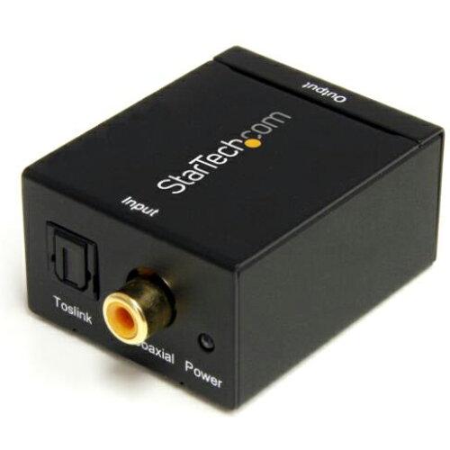 STARTECH.COM デジタル(光＆同軸) - アナログ オーディオ変換器取り替えっこ器【SPDIF2AA】