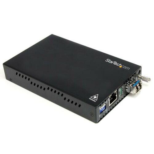 STARTECH.COM ギガビットイーサネット1000MBPS対応光メディアコンバーター