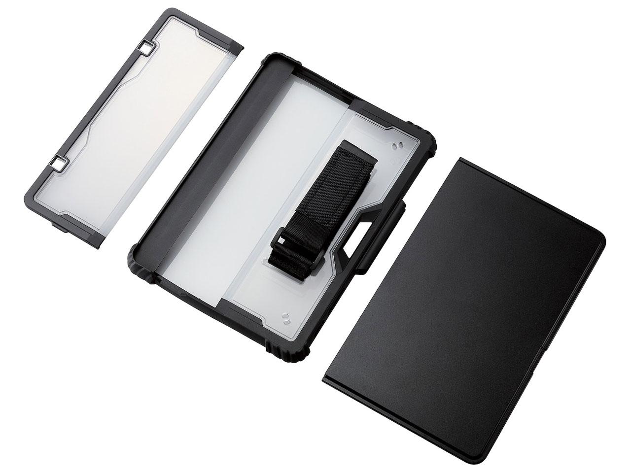 ELECOM エレコム Surface Go 2、3、4用ハイブリッドケース/衝撃吸収/スタンド&キーボード保護|ECJOY!店