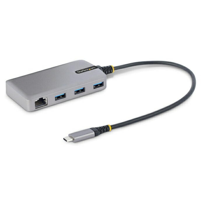 STARTECH.COM USBこしき/USB 3.2 Gen 1/USB-C - 3x USB-A/二階建てバス力強さ/ローカルエリアネットワーク(5G3AGBB-USB-C-HUB)