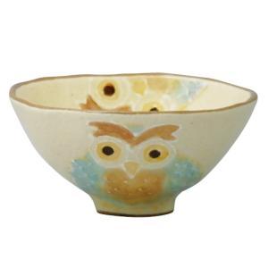 錫木 まわり合わせふくろう 飯碗【日本製】 (4183-5760)【入数:5】