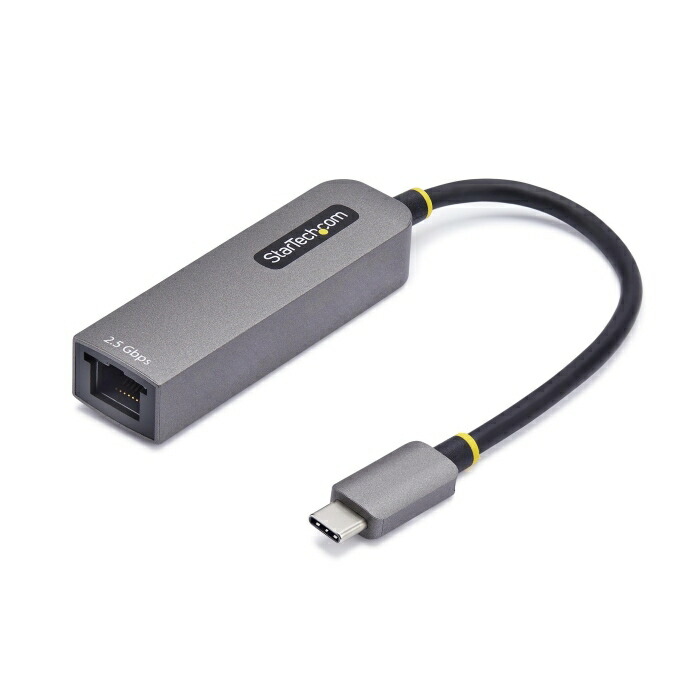 STARTECH.COM ローカルエリアネットワークアダプタ/USB-C/1Gbps 2.5Gbpsマルチ機敏さ/100W PD(2GPD3-USB-C-ETHERNET)
