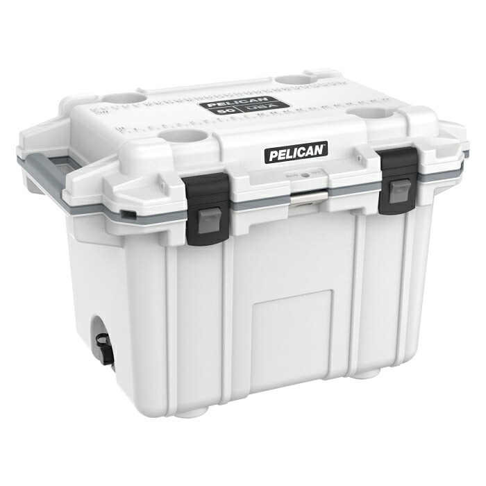 PELICAN PRODUCTS社 PELICAN 50QT エリート空調設備 白いことX薄墨色 (50Q1WHTGRY 6309)