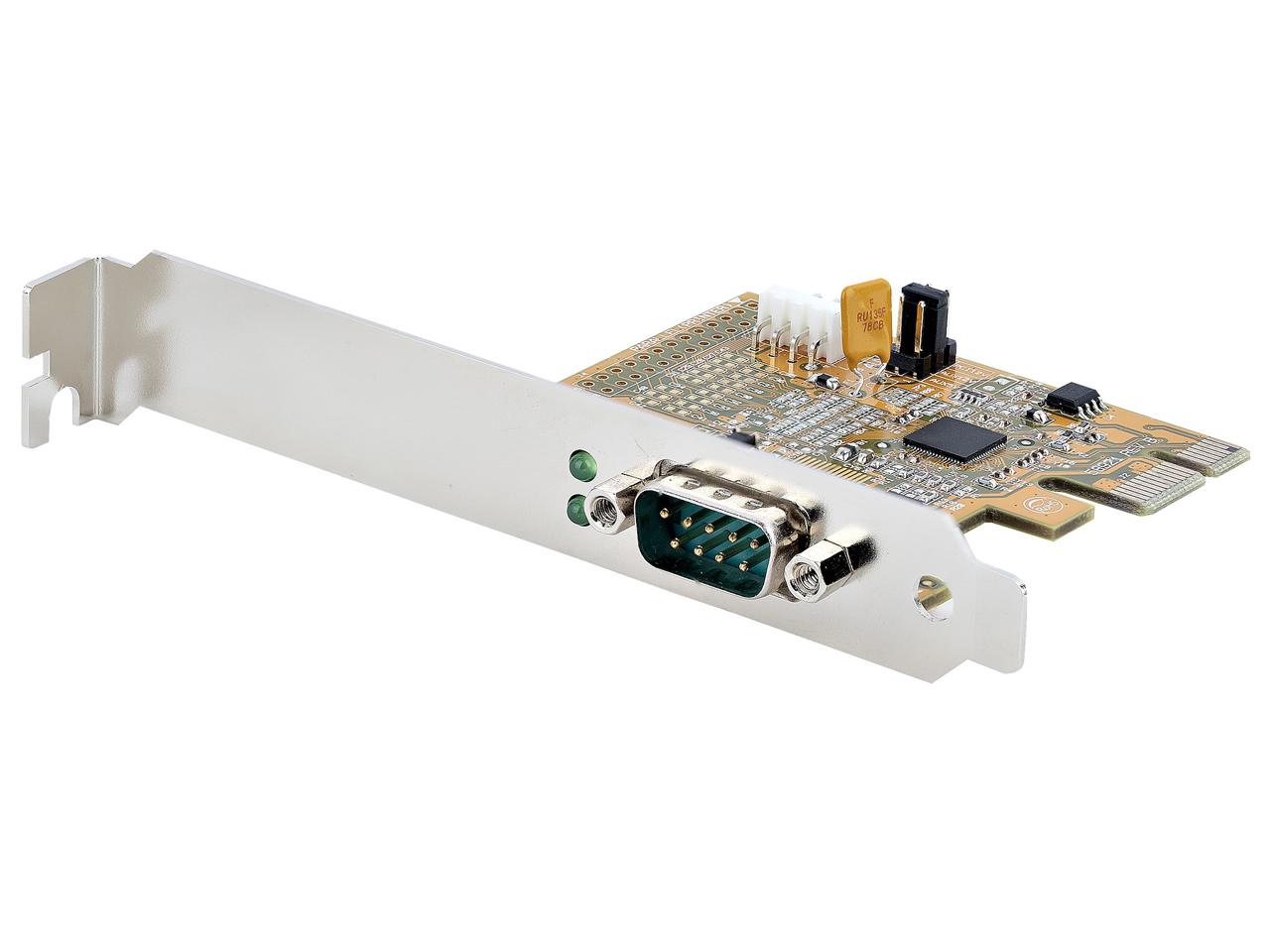 STARTECH.COM RS232Cシリアルアダプターカード/PCIe/1界面/16C1050 UART(11050-パソコン-SERIAL-CARD)