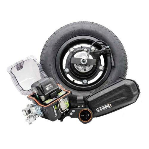 CuboRex 手押し車電動化一揃いの道具 E-cat Kit2 AEC2-08 蓄電池なし 申し受ける器なし うち切りあり (AEC208 2469)
