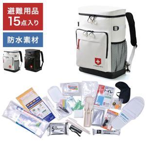 ウノフク EMERGENCY BACKPACK 防災背嚢 15点仕掛ける 白いこと 13-6187-01 (2273405)