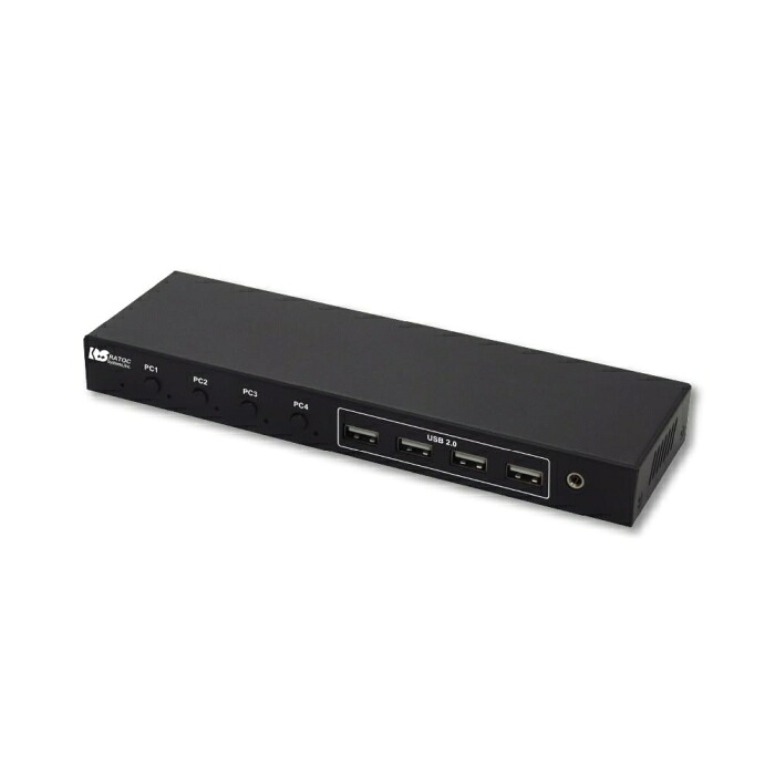ラトックシステム 4K60サイクル相応う HDMI マイコンうつり変わり器(4台用)(RS-460UH-4K)
