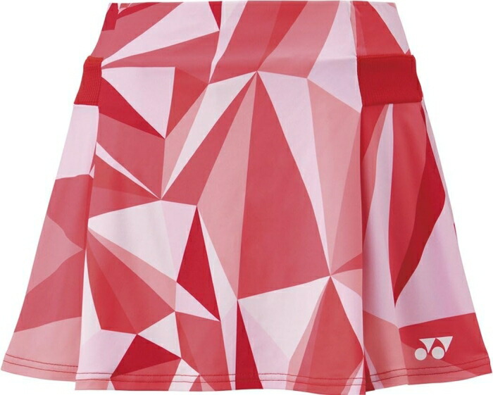 YONEX ヨネックス ウィメンズスカート(インナースパッツツキ) (26146) [色 : アルゼンチンタンゴ赤いこと] [大きさ : S]