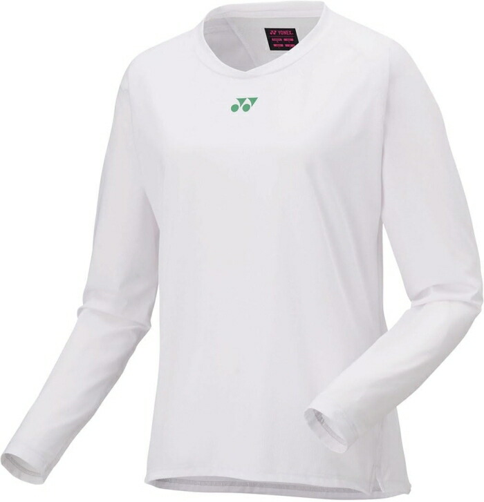YONEX ヨネックス ウィメンズゲームシャツ(ロング捩り) (20840) [色 : 白いこと] [大きさ : L]