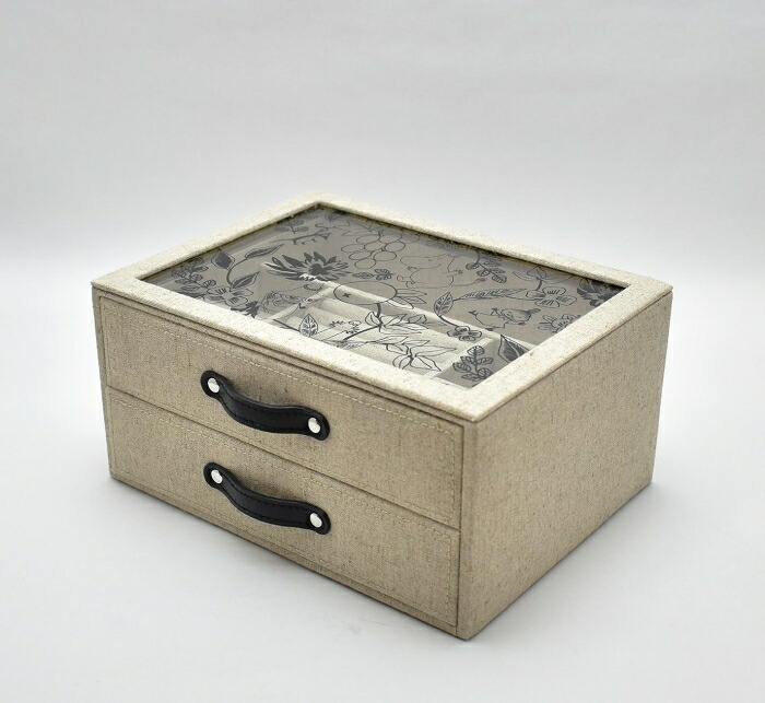 茶谷製造(Chatani) ムーミン 宝飾品ボックス席 FRUITS GARDEN 152-240798 (2045442) ジュエリー・アクセサリー-収納ボックス・ケース
