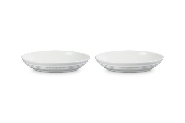ル・クルーゼ(Le Creuset) ル・クルーゼ レジェ・オーバル・ディッシュ23糎(2個入) ホワイトラスター 05083094