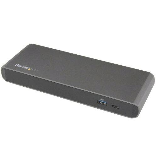STARTECH.COM StarTech.com Thunderbolt 3 相応う縛ステイション デュアル4K相応うサンダーボルトドック MacとWindowsに相応う USB PD相応う 肺結核3DK2DPPD