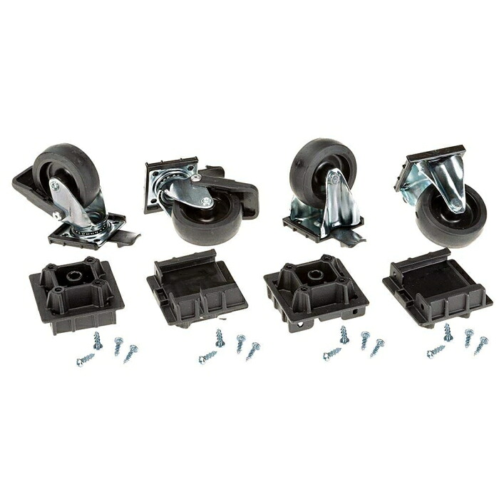 ferplast ファープラスト アトラス鉄道車両用 キャスター 80～100用 4個入り口・入口 93399000 (1566865)