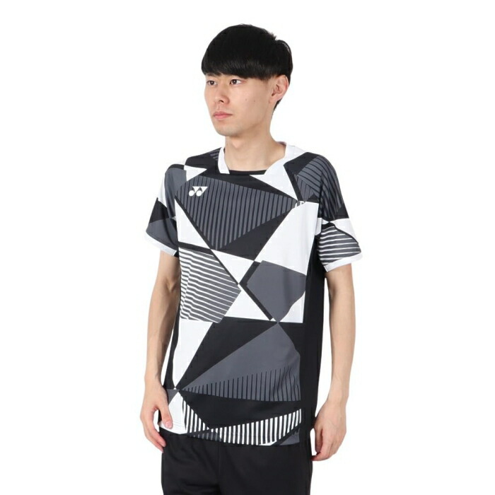 YONEX ヨネックス メンズゲームシャツ (10635) [色 : 黒いこと] [大きさ : XO]