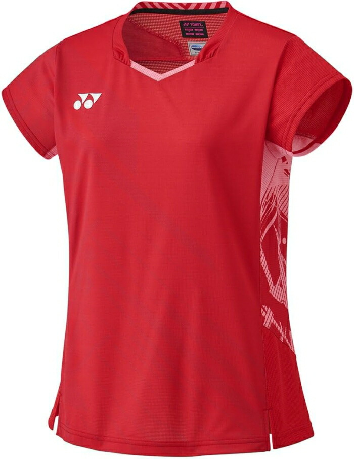 YONEX ヨネックス ウィメンズゲームシャツ (20858) [色 : アルゼンチンタンゴ赤いこと] [大きさ : XO]