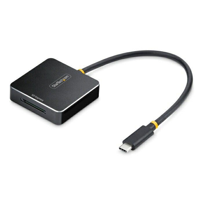 STARTECH.COM USB歌留多読み手/USB-C繋ぎ合わせる/10Gbps/SD Express SDHC SDXC相応う(1B-USB-C-SDE-ADAPTER)