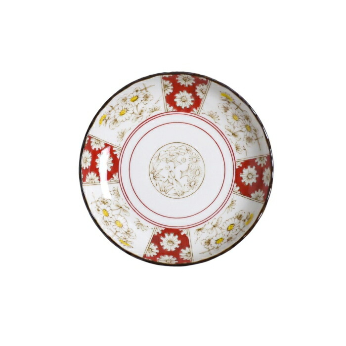 アワサカ ≪製造会社取寄≫ジャポニカ秋草の花 50皿 [日本製 美濃焼 食器 瀬戸もの] (-)【入数:40】