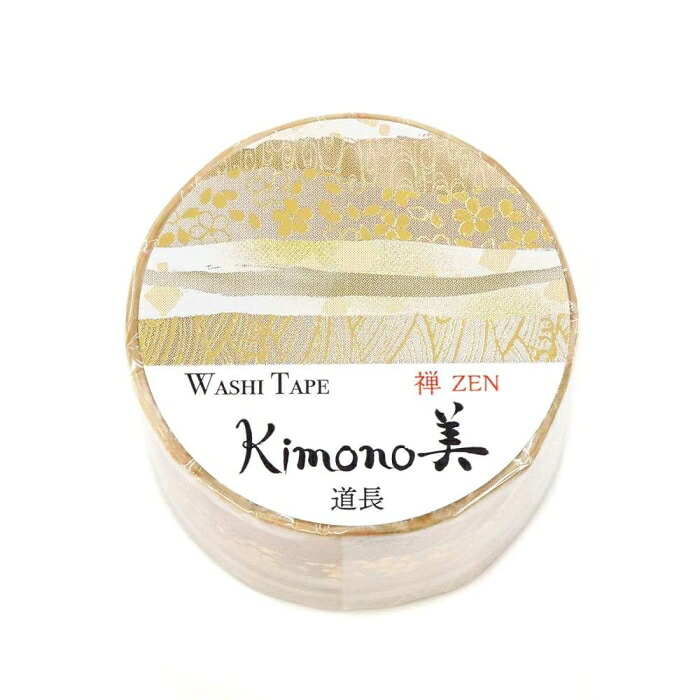 カミイソ産商 【2025年新作】Kimono美 マスキング磁気テープ 道長(みちなが) 25mm×5m巻【和柄】 (GR3068)【入数:20】