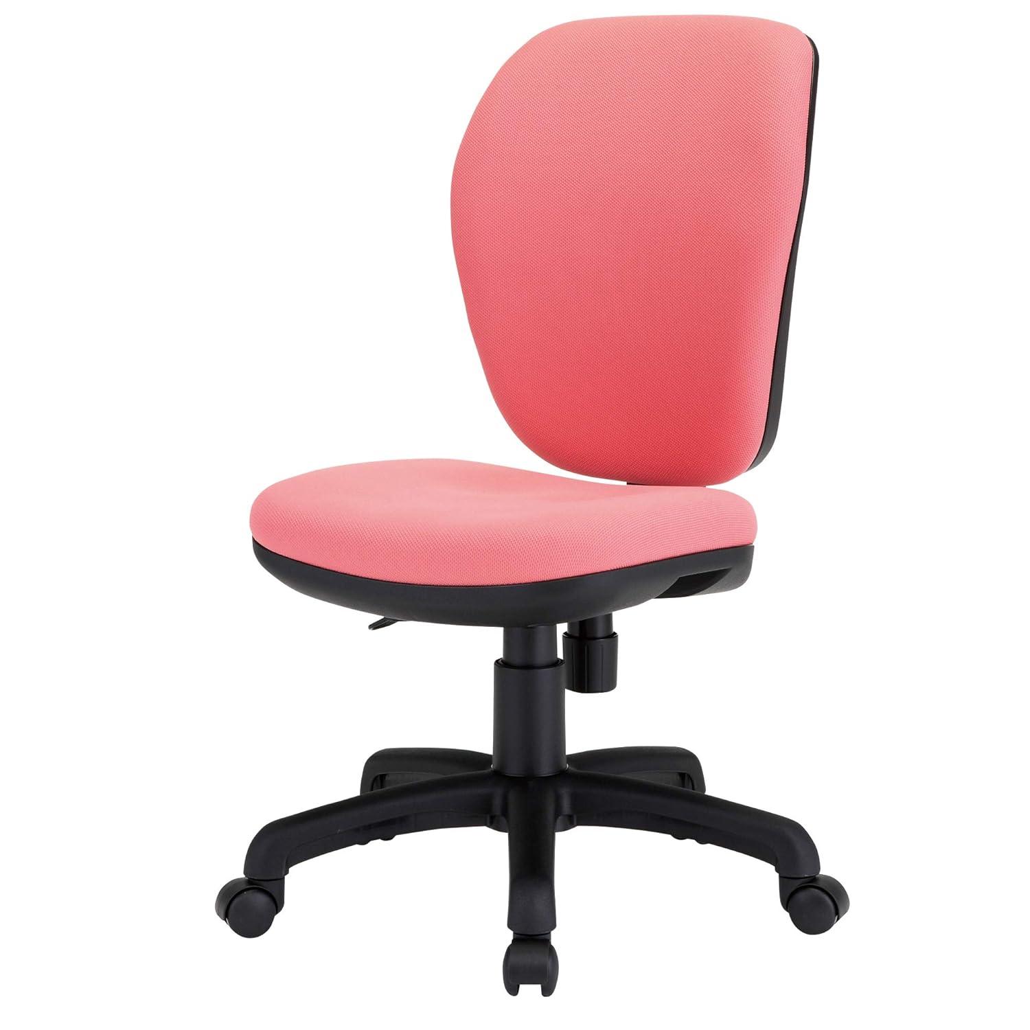 藤沢工業(TOKIO) オフィスチェアハイバック FST-77H ピンク (2244807)｜ECJOY！店