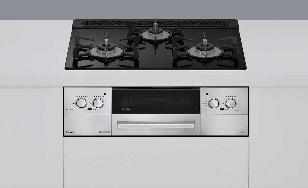 RINNAI リンナイ RHX31W42J1RW ビルトインガスコンロ Lisse続きもの 標準尺度幅60珊 スモーキーピンク【負けず劣らず品:RHS31W42J1RSTW】