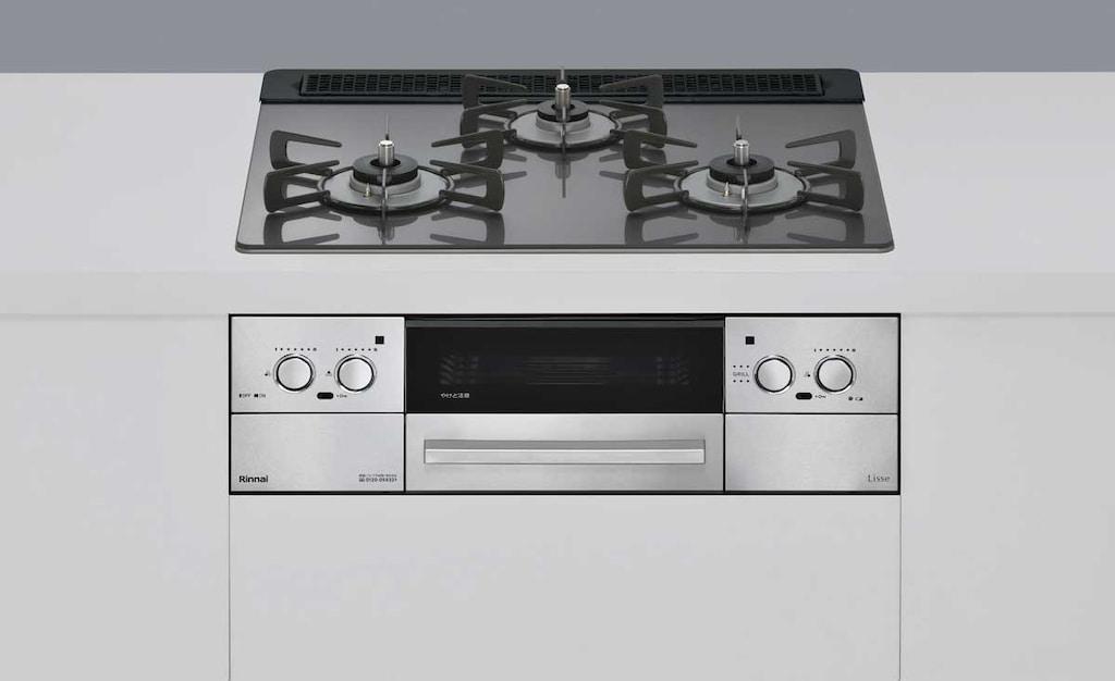 RINNAI リンナイ RHX31W42J4RW ビルトインガスコンロ Lisse続きもの 標準尺度幅60珊 スモーキーピンク【負けず劣らず品:RHS31W42J4RSTW】