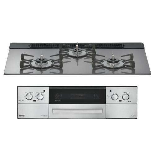 RINNAI リンナイ RHX71W42J4RW ビルトインガスコンロ Lisse続きもの 標準尺度幅75珊 スモーキーピンク【負けず劣らず品:RHS71W42J4RSTW】