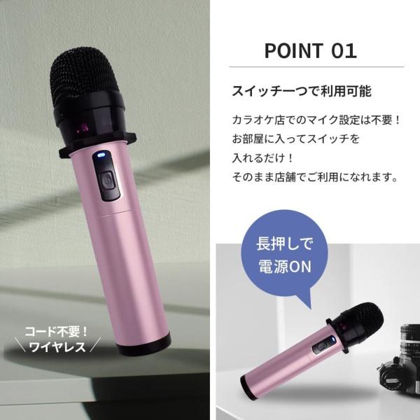 パイン・クリエイト PENTATONIC カラオケマイマイク GTM-300 シャンパンロゼ｜ECJOY！店 14,804円