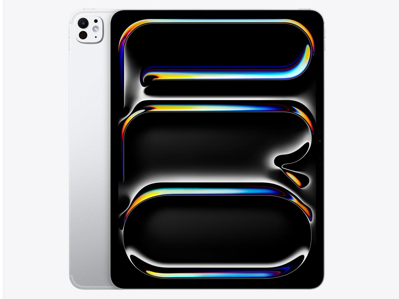 APPLE アップル アップル / APPLE iPad Pro 13in Wi-Fi+Cellular 256GB 2024年春ひな型 MVXT3J/A SIM無償性 [しろがね色]