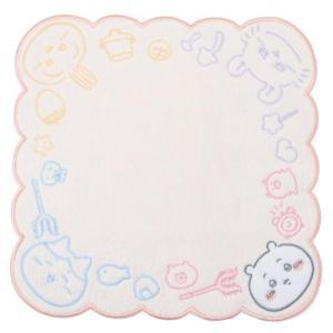 丸眞 ちいかわ もくもくちいかわ ミニ西洋手ぬぐい (776017200)【入数:10】