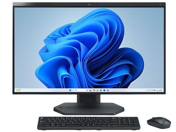 NEC 日本電気 LAVIE A27 A2795/LAB-B ファインブラック/Ci7-1355U/16GB/SSD512GB/ヴィデオディスクスーパーマルチドライブ/Win11H/Microsoft365P(24か月版)/OfficeH＆B2024オプション付/27型IPS/FHD(パソコン-A2795LAB-B)