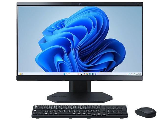 NEC 日本電気 LAVIE A23 A2375/LAB-B ファインブラック/Ci7-1355U/16GB/SSD512GB/ヴィデオディスクスーパーマルチドライブ/Win11H/Microsoft365P(24か月版)/OfficeH＆B2024オプション付/23.8型IPS/FHD(パソコン-A2375LAB-B)