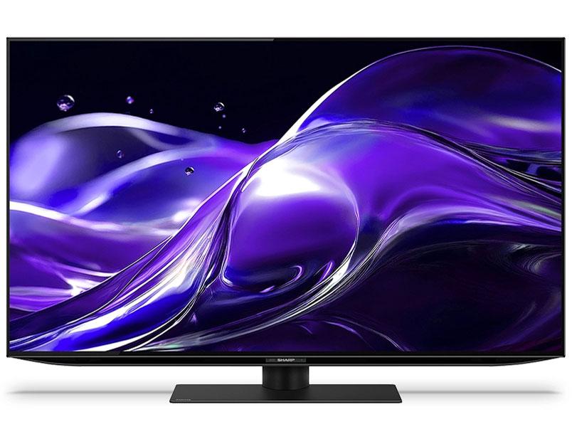 SHARP 小ざかしい 4TC42HQ2 有機ELテレビ受像機 AQUOS  4T-C42HQ2 [42V型 /Bluetooth相応う /4K相応う /BS・CS 4Kラジオ受信機内蔵 /YouTube相応う]