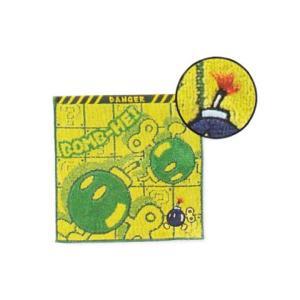 丸眞 任天堂 マリオ パチパチボム兵 ミニ西洋手ぬぐい (4485005500)【入数:10】