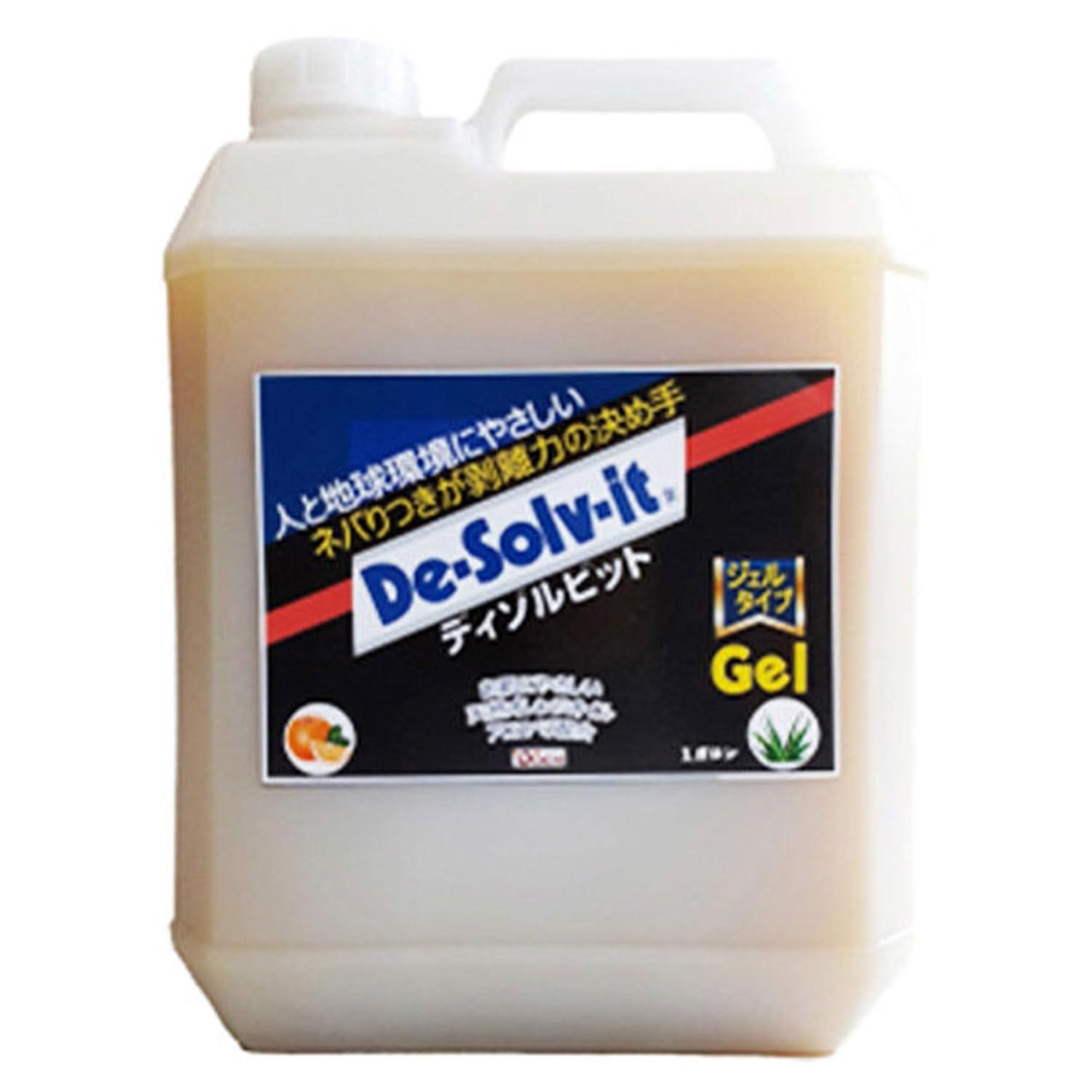 ドーイチ Dоichi ジェルタイプの油・塗料・接着剤の剥がし剤 ディゾルビット ジェルタイプ 業務用1ガロン (DSG3785 4664)|ECJOY!店