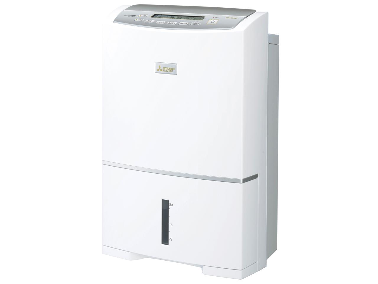 MITSUBISHI 三菱電機 衣類乾燥除湿機 除湿能力:24.5L/日 タンク容量 約5.5L コンプレッサー式 トリプルバリアフィルター搭載 ホワイト(MJ-PV250ZX)|ECJOY!店